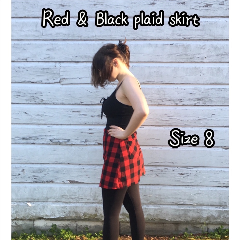 Sexy Plaid Skirt